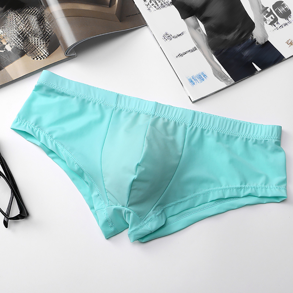 Ice Silk Underwear Lingerie Bo - Pouch Boxer Pouch reseña y precio