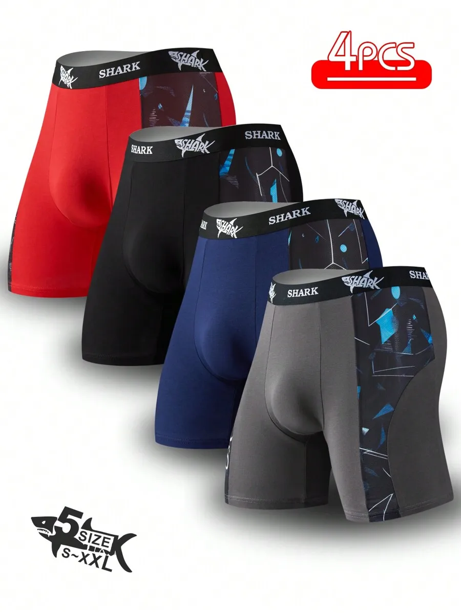 Red Spliced Mesh Boxer Shorts  - Mesh Sport Boxer reseña y precio