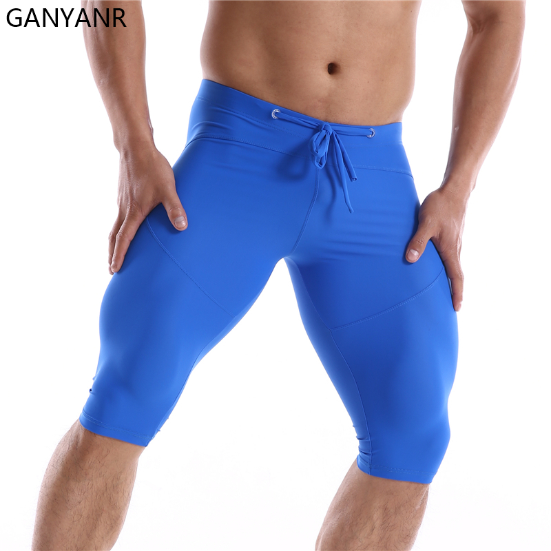 GANYANR Running Tights Men Com - Compression Shorts Athletes reseña y precio