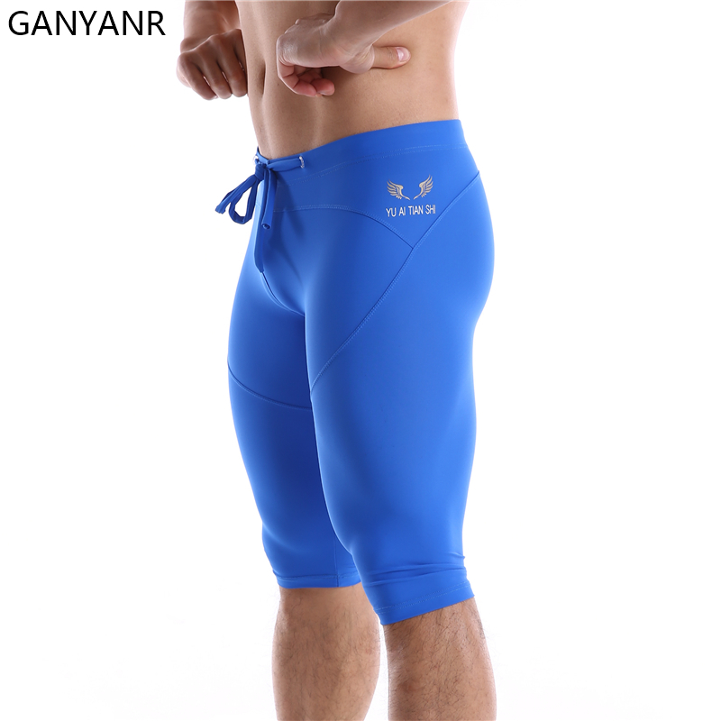 GANYANR Running Tights Men Com - Compression Shorts Athletes reseña y precio