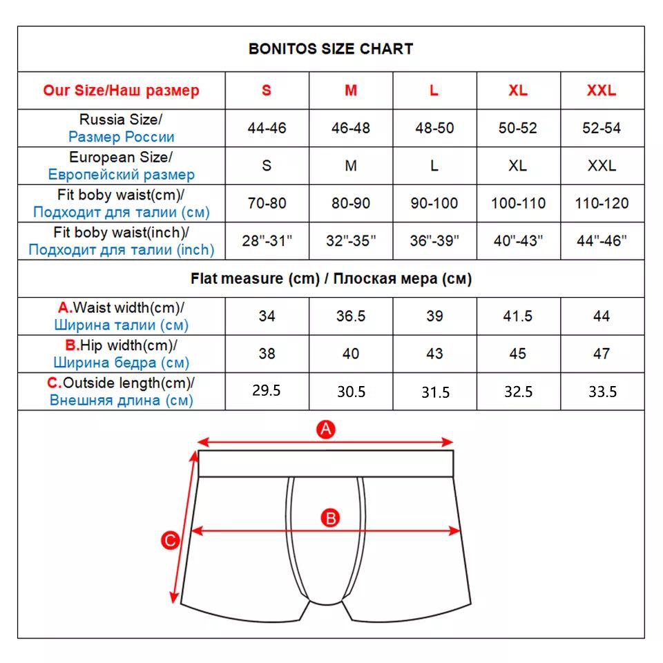 6pcs White Men Panties Cotton  - Boxer Brief Pack Cotton reseña y precio