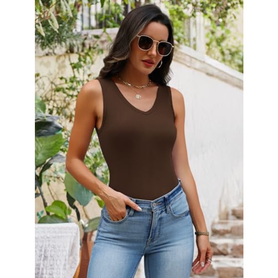 Chulianyouhuo Womens Sleeveles - Tank Top Ribbed reseña y precio