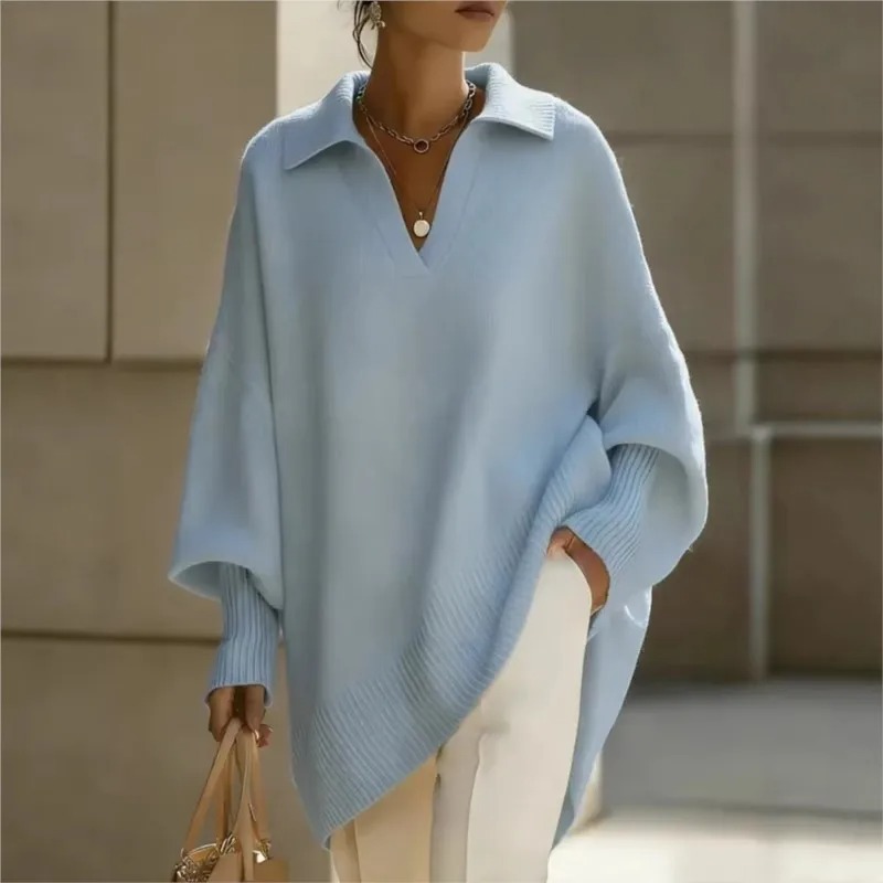 Women's Knitted Sweater Polo C - Thermal Long John reseña y precio