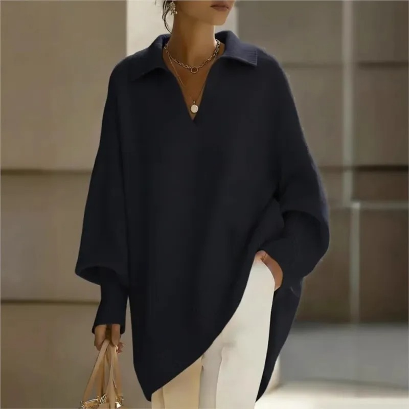 Women's Knitted Sweater Polo C - Thermal Long John reseña y precio