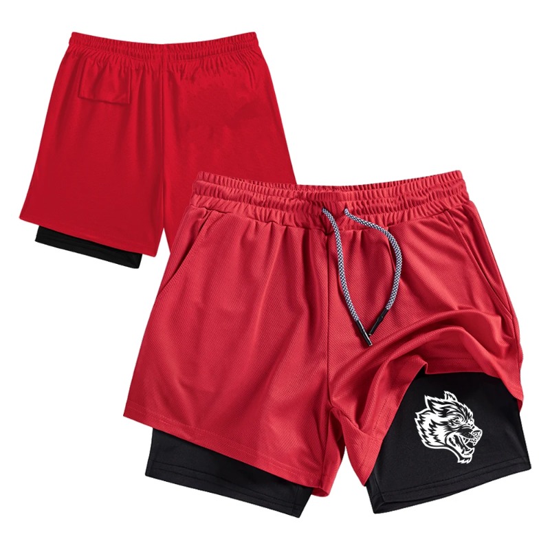 Streetwear Men's Double Layer  - Compression Shorts Athletes reseña y precio