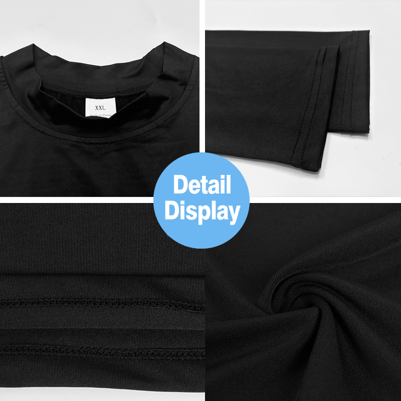 Men's Running Turtleneck Quick - T Shirt Tight Fit reseña y precio