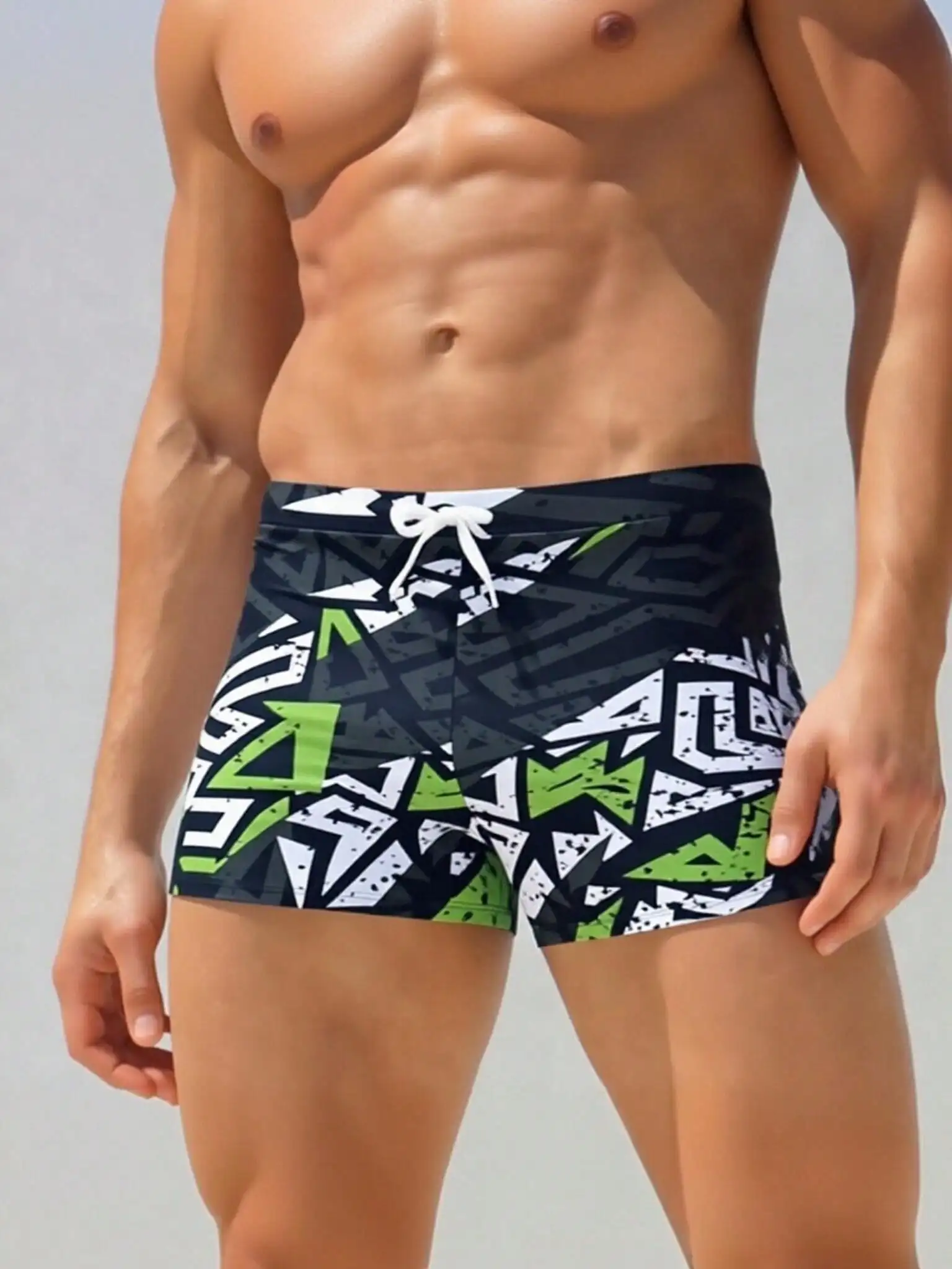 Men's Fashion Printed Pattern  - Bamboo Fiber Trunk reseña y precio