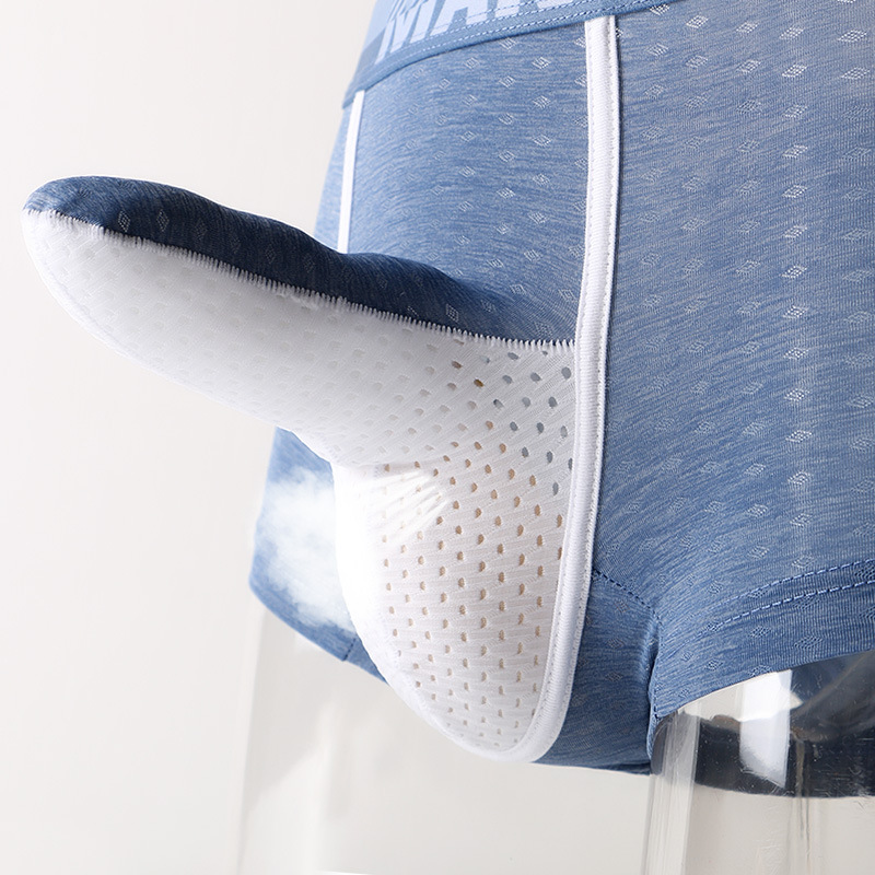 Men's Ice Silk Boxer Briefs, B - Mesh Sport Boxer reseña y precio