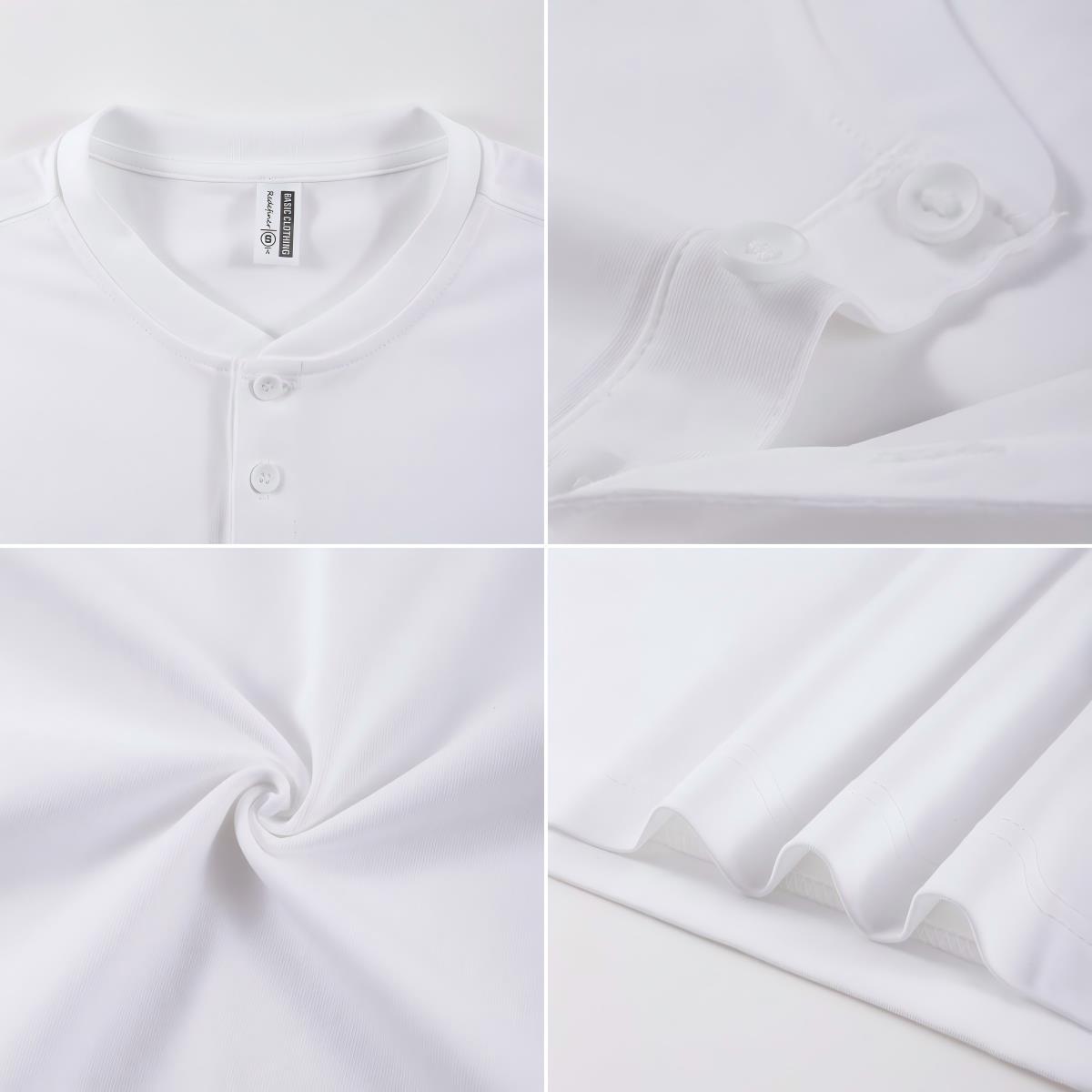2026 NEW Solid Cotton Henley S - Undershirt Crew Neck reseña y precio