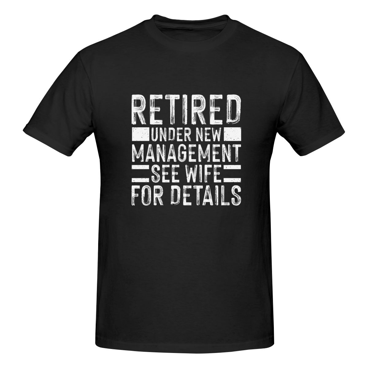 Men's Retired Under New Manage - Undershirt Crew Neck reseña y precio