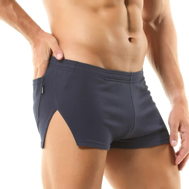 Men's Casual Shorts Solid Colo - Trunk Breathable Men reseña y precio