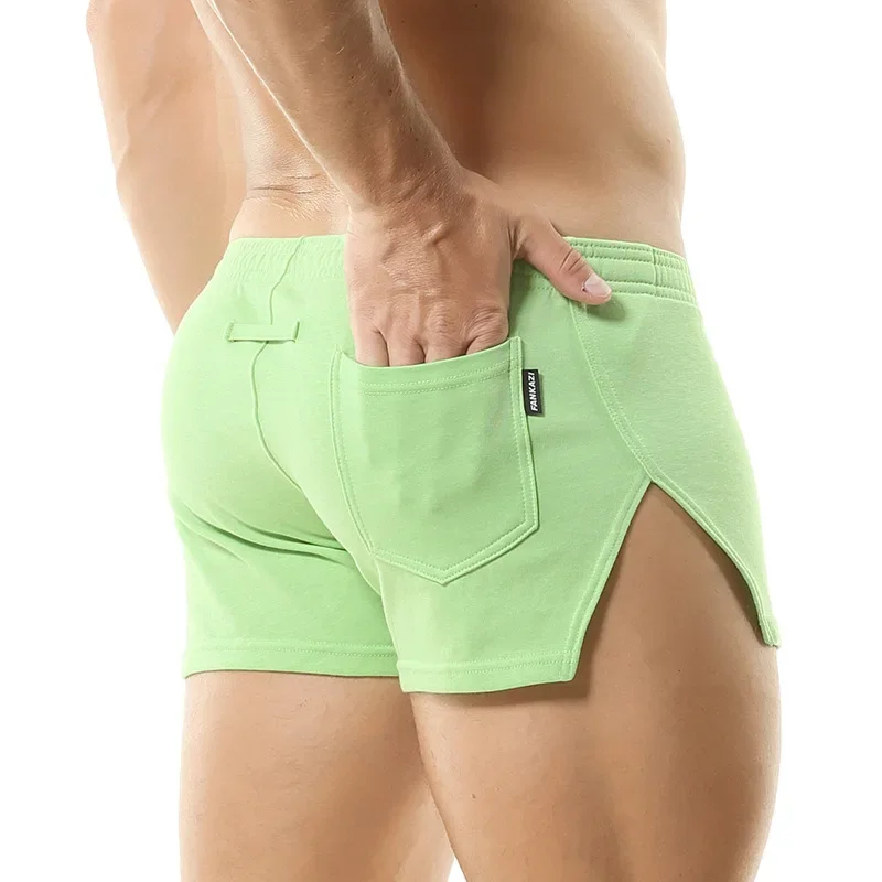 Men's Casual Shorts Solid Colo - Trunk Breathable Men reseña y precio