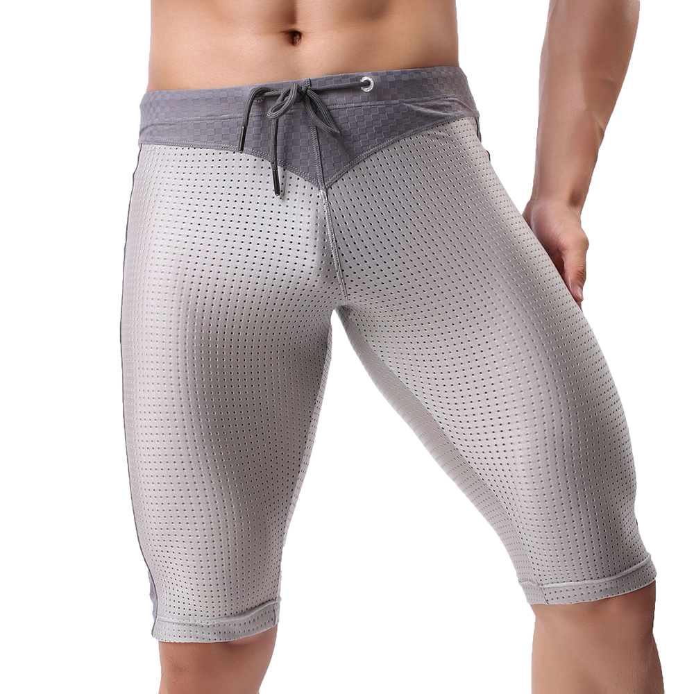 Men's Underwear Sexy Mesh Stit - Mesh Sport Boxer reseña y precio