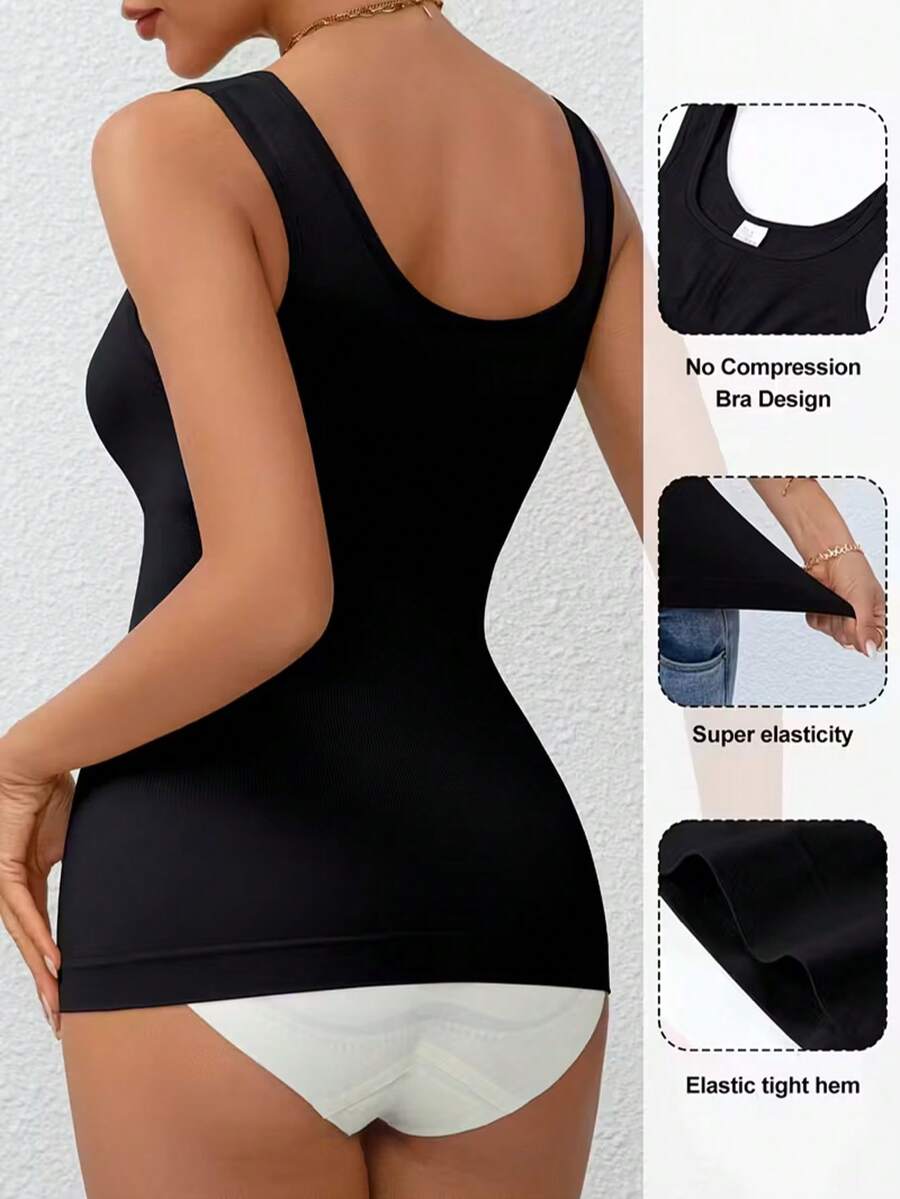 Women Seamless Compression Cam - Sleeveless Undershirt reseña y precio