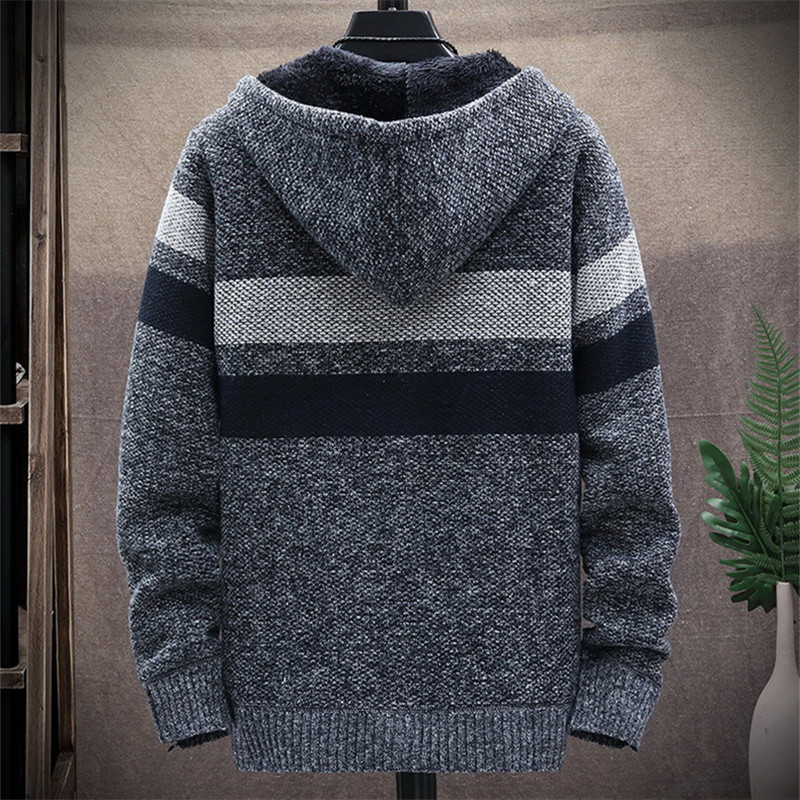 Men's Striped Sweater Coat Thi - Thermal Long John reseña y precio