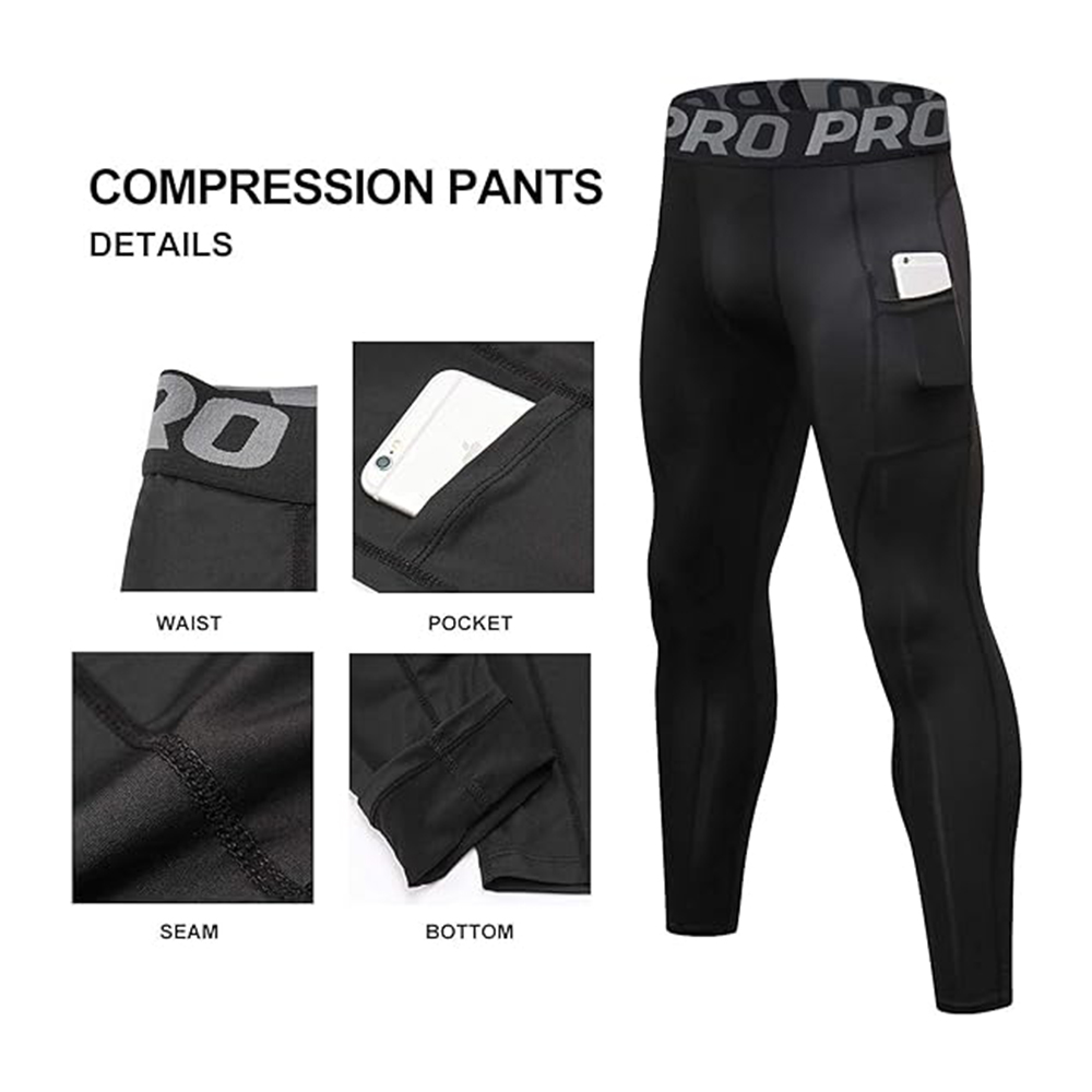 Men's Compression Pants Long J - Compression Long Pant reseña y precio