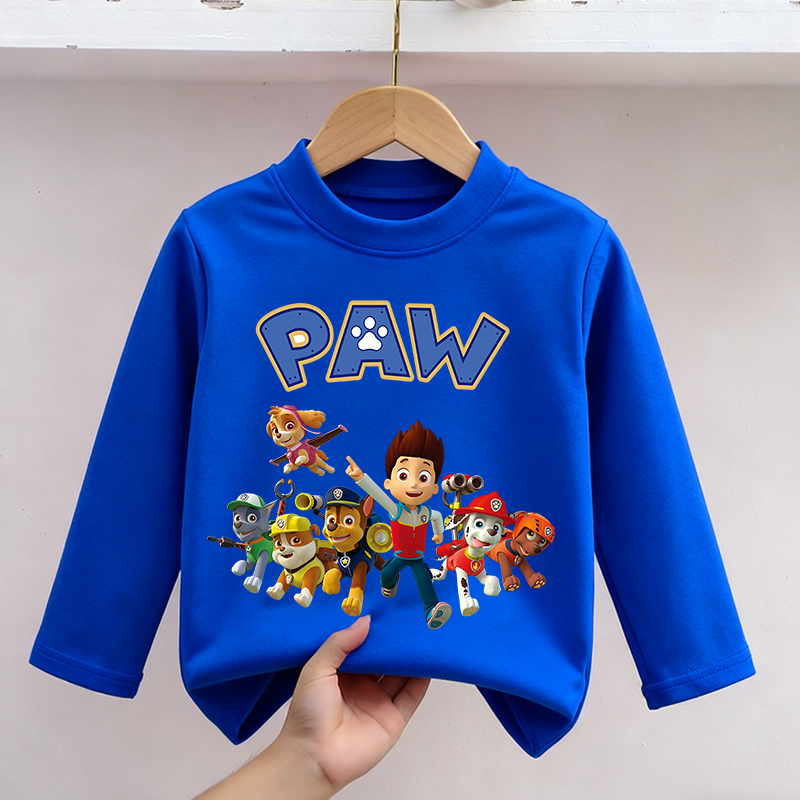 PAW Patrol Long Sleeves T-Shir - Undershirt Crew Neck reseña y precio
