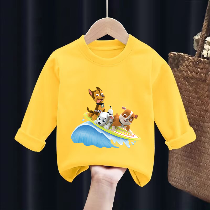 PAW Patrol Long Sleeves T-Shir - Undershirt Crew Neck reseña y precio