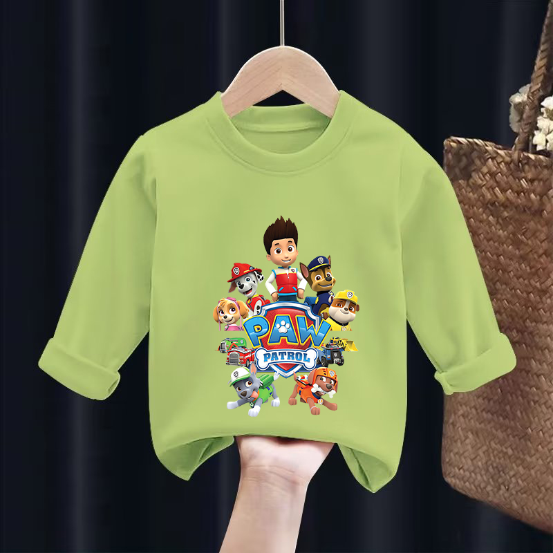 PAW Patrol Long Sleeves T-Shir - Undershirt Crew Neck reseña y precio