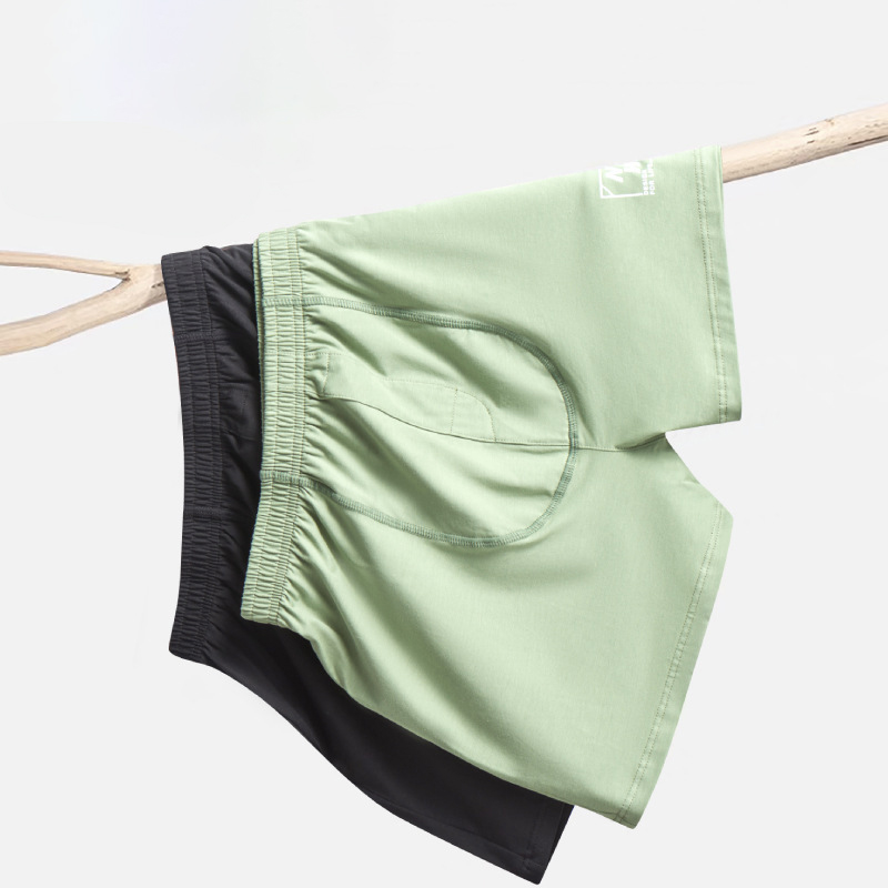 Solid Color Men Underwear Boxe - Boxer Shorts Modal reseña y precio
