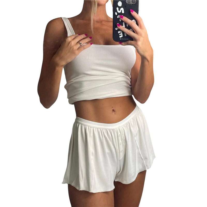 FX-Women Summer Lounge Set Rib - Tank Top Ribbed reseña y precio