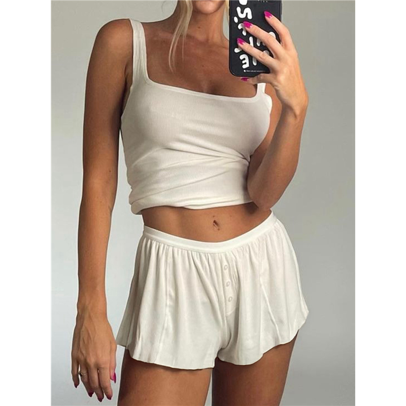 FX-Women Summer Lounge Set Rib - Tank Top Ribbed reseña y precio