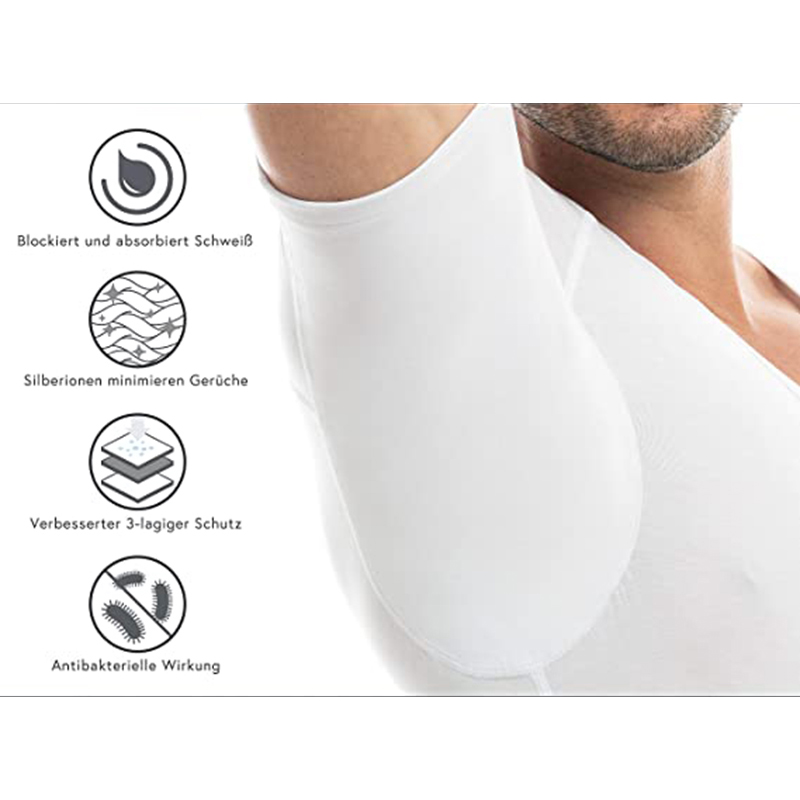 Men Undershirts Anti-transpira - Undershirt Crew Neck reseña y precio