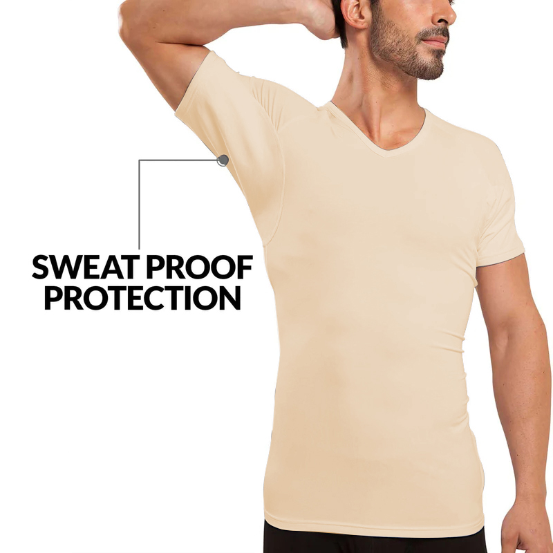 Men Undershirts Anti-transpira - Undershirt Crew Neck reseña y precio