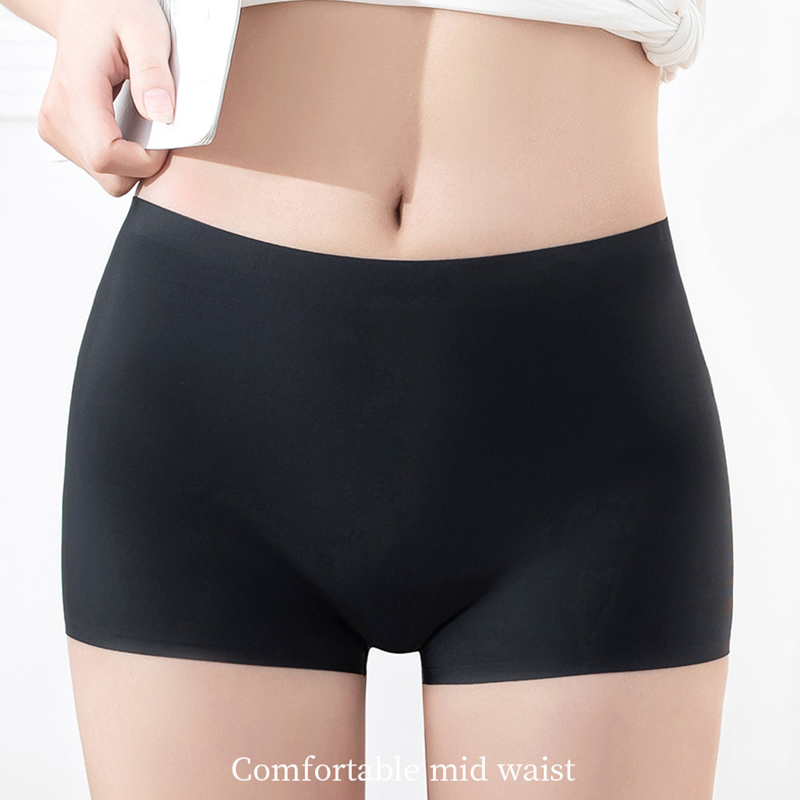 Safety Pants Mid Waist Women's - Boxer Brief Pack Cotton reseña y precio