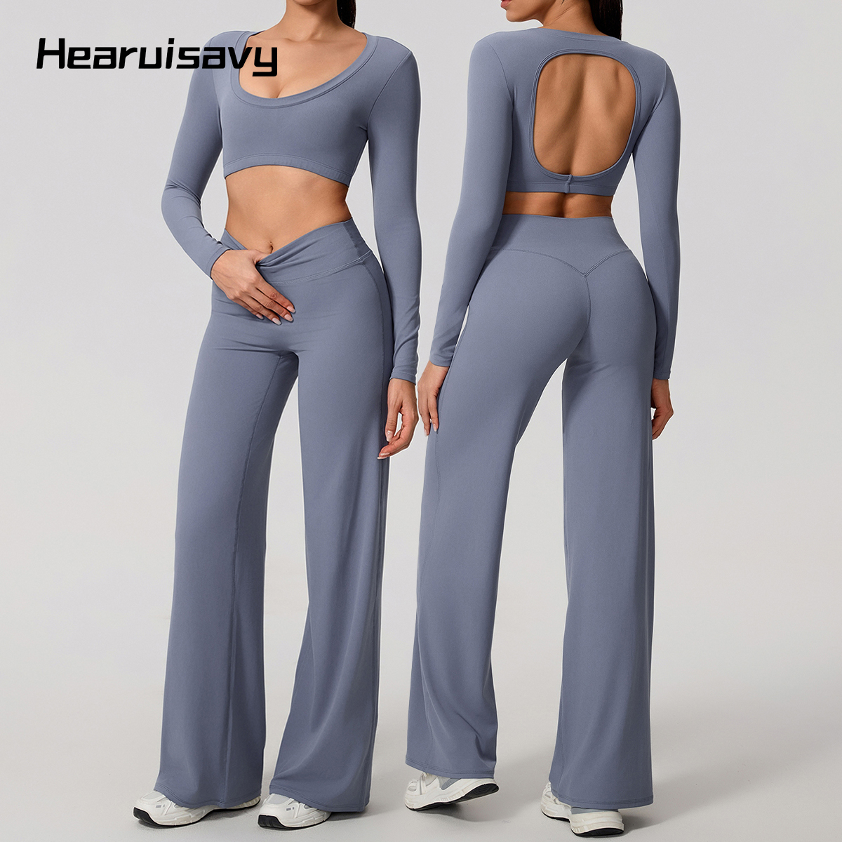 Hearuisavy Sports Set 2Pcs Wom - Compression Long Pant reseña y precio