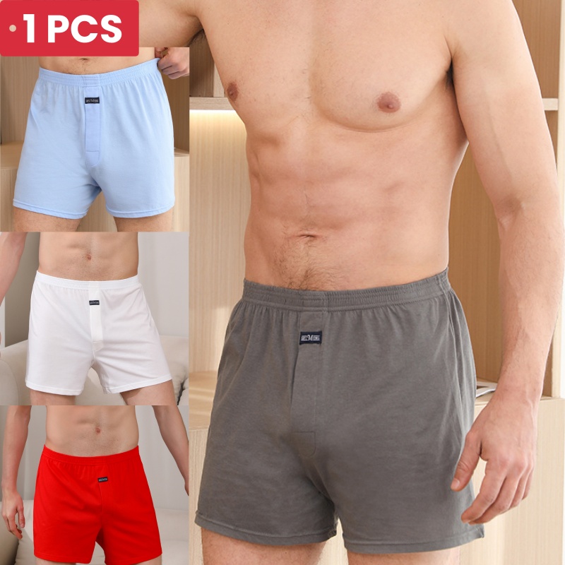 1PCS Men's Underwear Aro Pants - Boxer Brief Pack Cotton reseña y precio