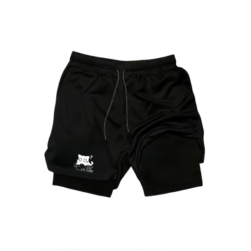 Quick Drying Breathable 2-in-1 - Compression Shorts Athletes reseña y precio