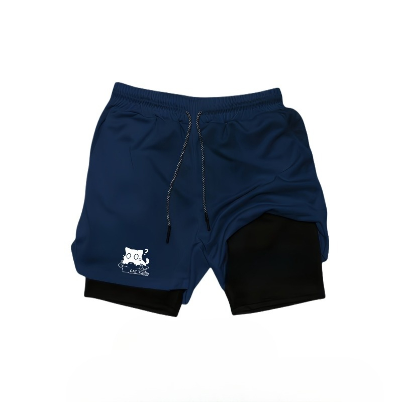 Quick Drying Breathable 2-in-1 - Compression Shorts Athletes reseña y precio