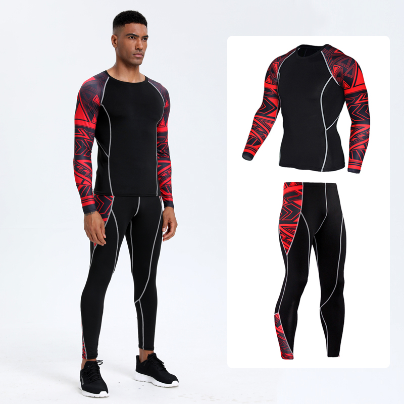 Men's PRO Sports Fitness Suit: - Compression Long Pant reseña y precio