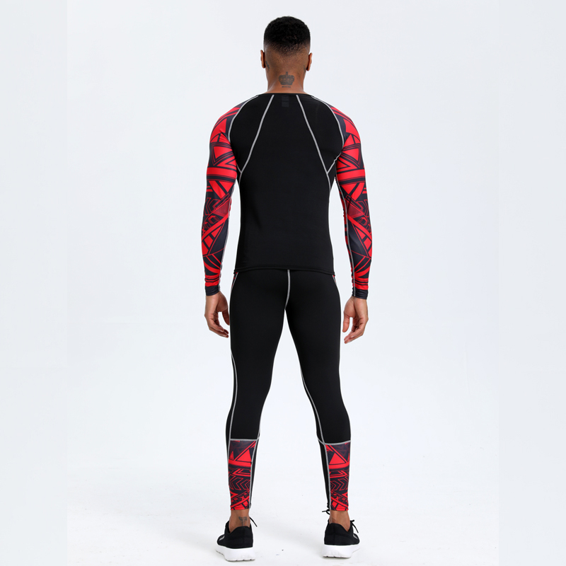 Men's PRO Sports Fitness Suit: - Compression Long Pant reseña y precio