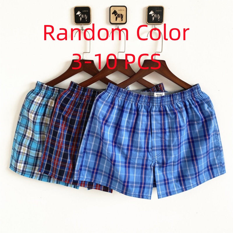 3-10PCS Men's Underwear Boxers - Boxer Brief Pack Cotton reseña y precio
