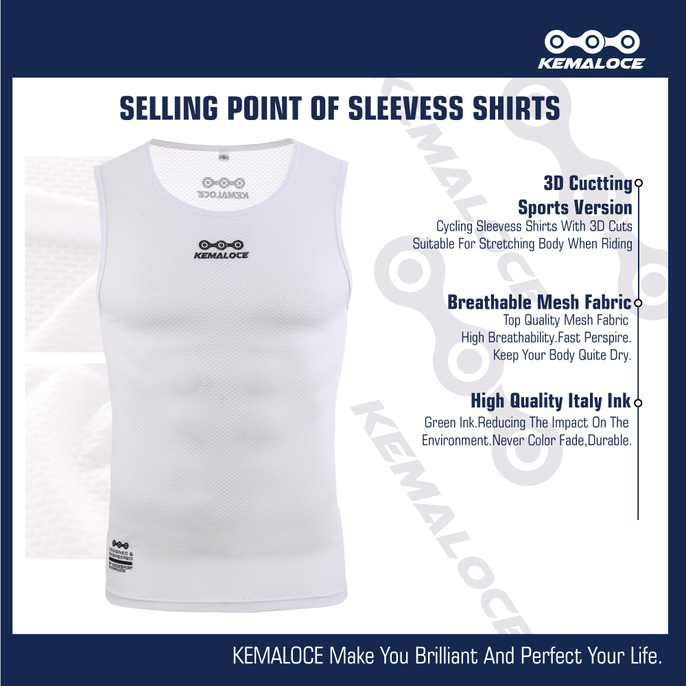 KEMALOCE Cycling Base Layer Sl - Sleeveless Undershirt reseña y precio