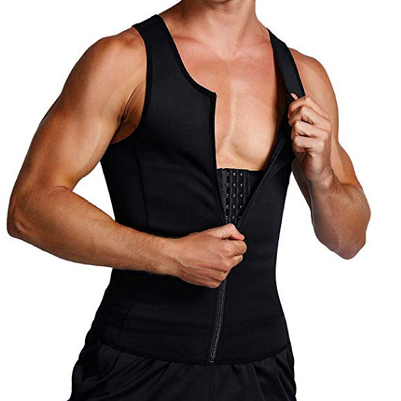 Men's Slimming Sauna Suits Com - Sleeveless Undershirt reseña y precio