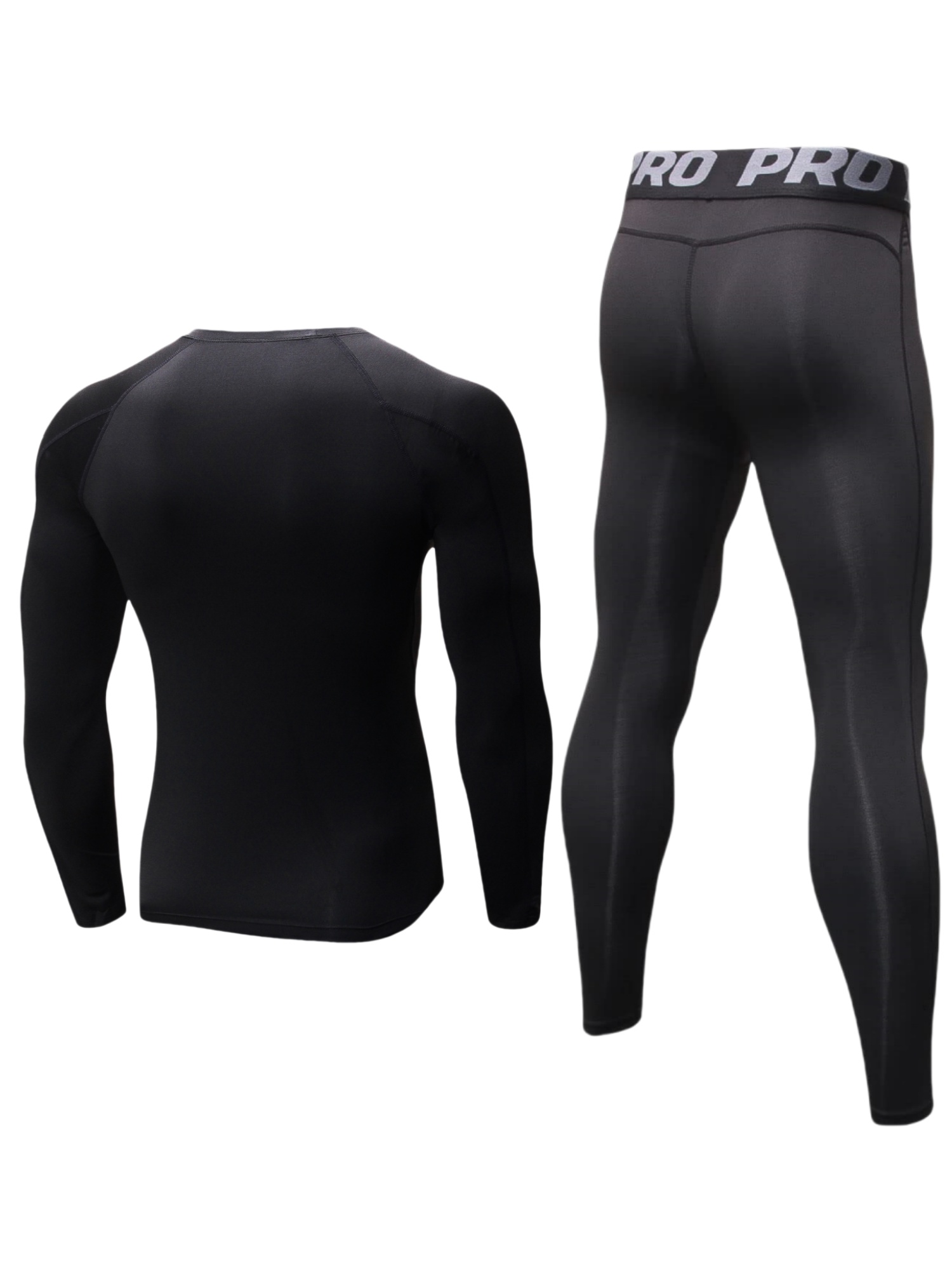 Mens Workout Compression Set P - Compression Long Pant reseña y precio