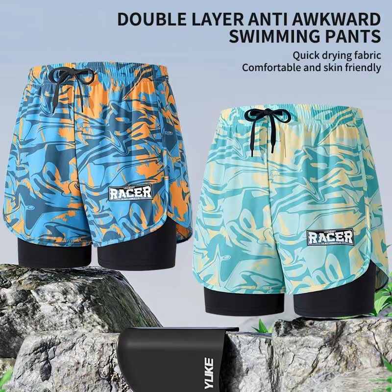 Swimming Trunks Adult Double L - Trunk Breathable Men reseña y precio
