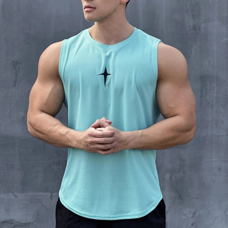 summer Sleeveless vest outdoor - Undershirt Crew Neck reseña y precio