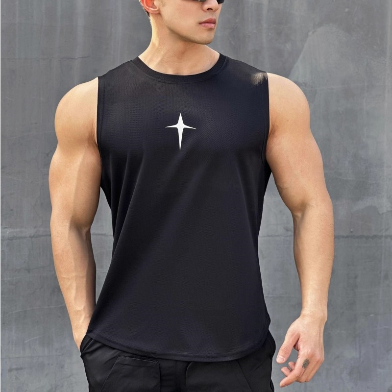 summer Sleeveless vest outdoor - Undershirt Crew Neck reseña y precio