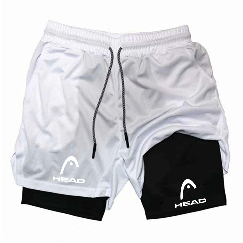 Cross Print 2 in 1 Workout Run - Compression Shorts Athletes reseña y precio