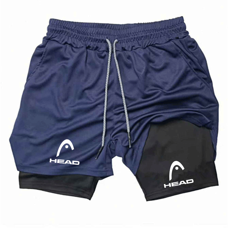 Cross Print 2 in 1 Workout Run - Compression Shorts Athletes reseña y precio
