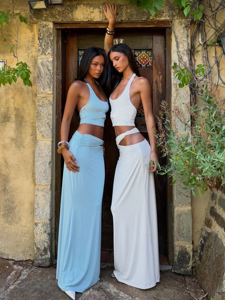Kliou Sexy Fashion 2 Piece Set - Suspender Tank Top reseña y precio