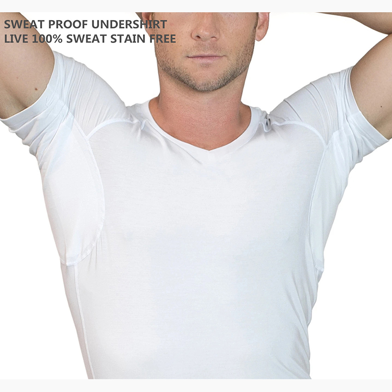 Hide Your  Stains Custom Mens  - Undershirt Crew Neck reseña y precio