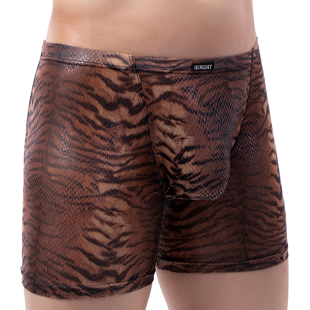 iKingsky Men's Tiger Stripes L - Long Leg Trunk Men reseña y precio