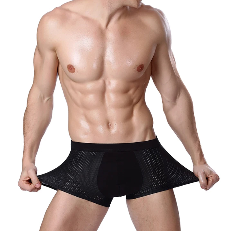 L-8XL Plus Banboo Fiber Men Un - Boxer Shorts Modal reseña y precio