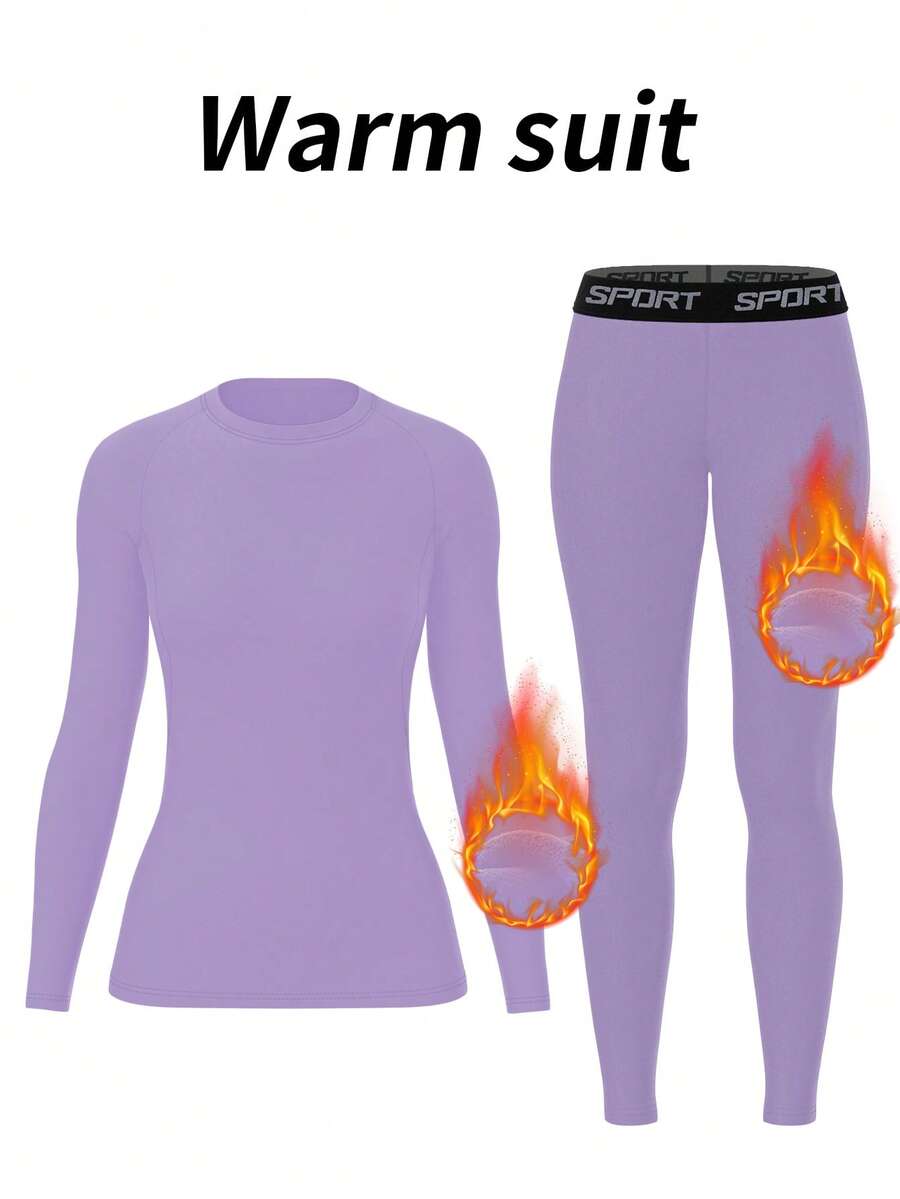 Women Fleece Thermal Underwear - Base Layer Top reseña y precio
