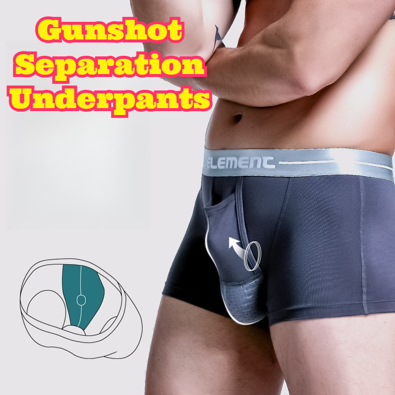 Men Ice Silk Separate Pouch Bo - Pouch Boxer Pouch reseña y precio
